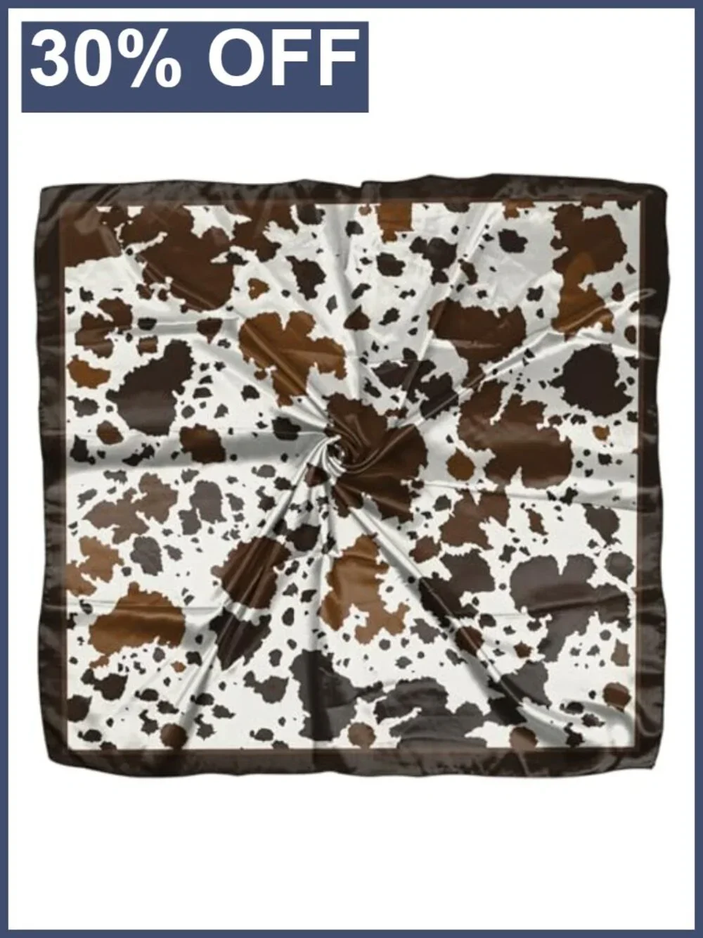 Silk Feeling Satin Square Scarf 27.5in Hair Wrap Headwear